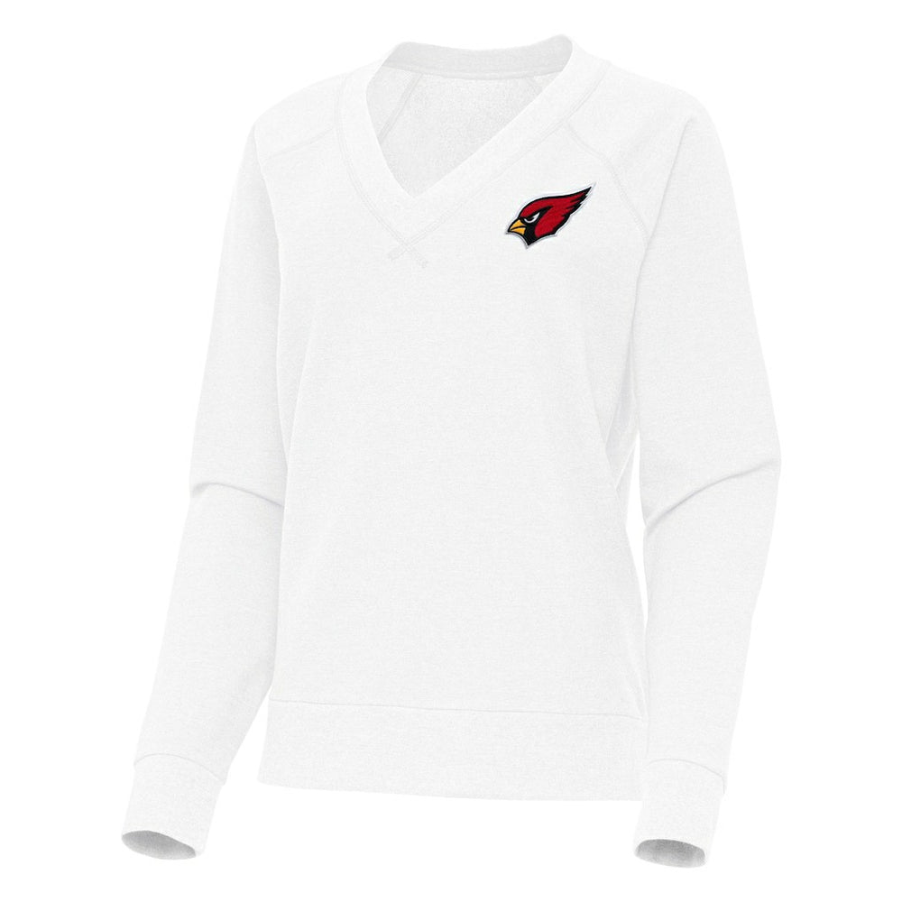 Arizona Cardinals Antigua Women's Varsity Tri-Blend V-Neck Long Sleeve T-Shirt | NFL Hot