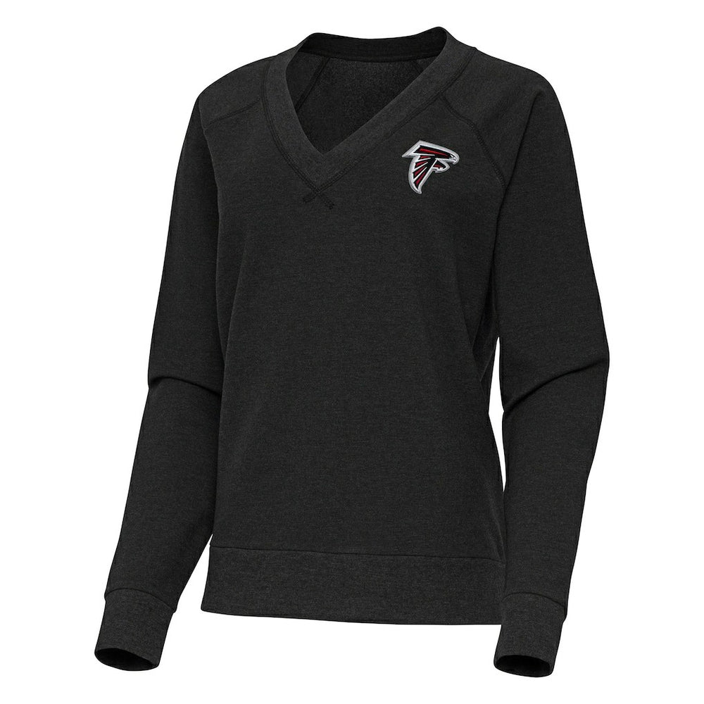Atlanta Falcons Antigua Women's Varsity Tri-Blend V-Neck Long Sleeve T-Shirt | NFL Sale
