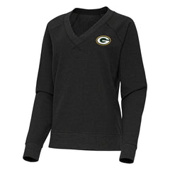Green Bay Packers Antigua Women's Varsity Tri-Blend V-Neck Long Sleeve T-Shirt | NFL Online