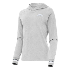 Los Angeles Chargers Antigua Women's Trek Raglan Pullover Hoodie | NFL New