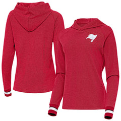 Tampa Bay Buccaneers Antigua Women's Trek Raglan Pullover Hoodie | NFL On sale