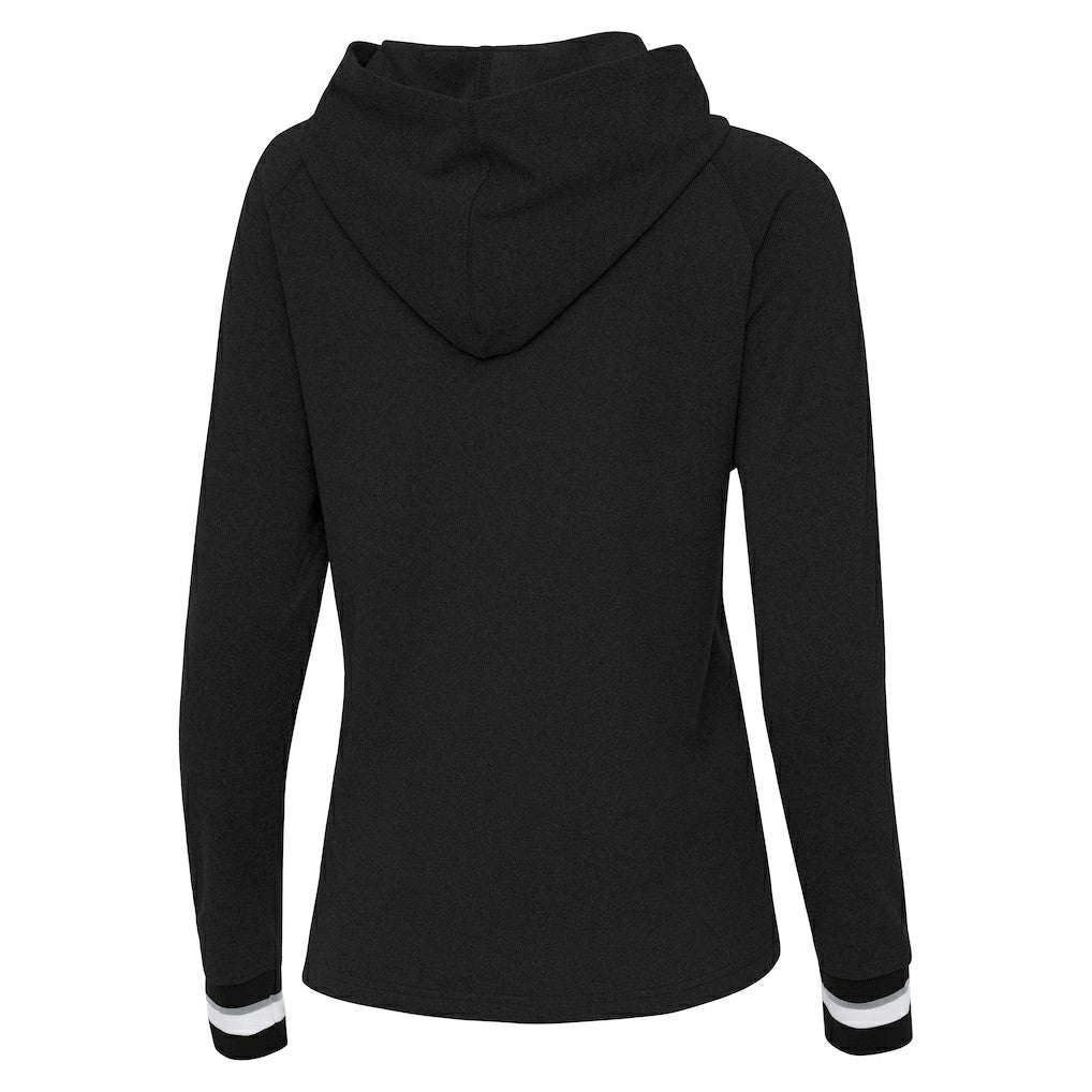 Baltimore Ravens Antigua Women's Trek Raglan Pullover Hoodie | NFL Online