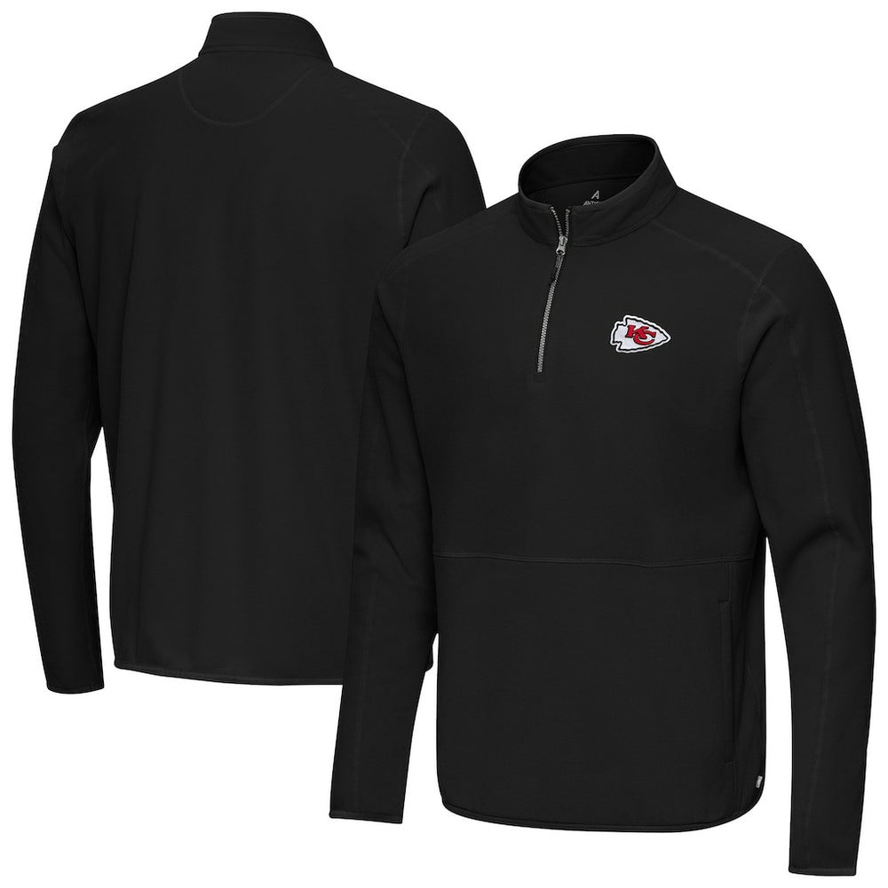 Kansas City Chiefs Antigua Step Up Quarter-Zip Pullover | NFL Sale
