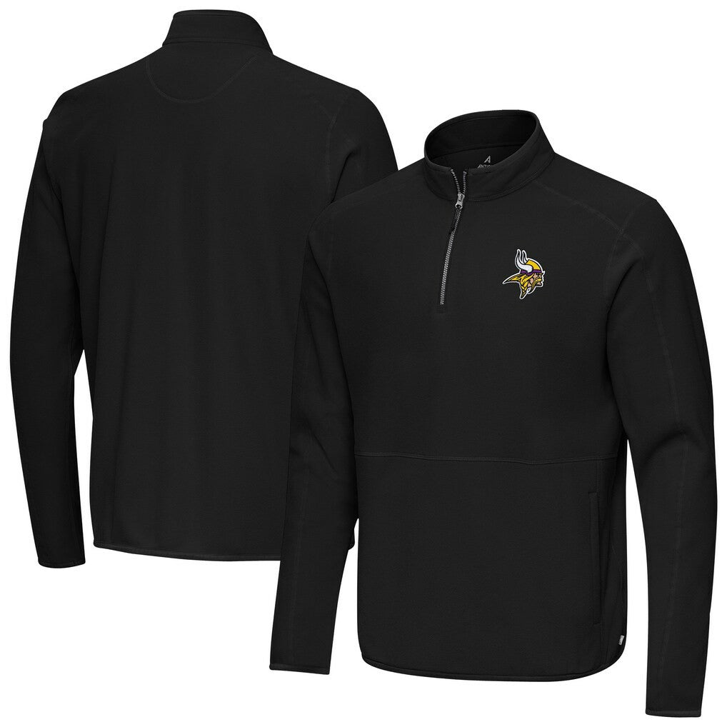 Minnesota Vikings Antigua Step Up Quarter-Zip Pullover | NFL Discount