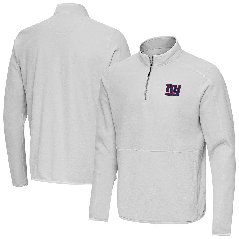 New York Giants Antigua Step Up Quarter-Zip Pullover | NFL On sale