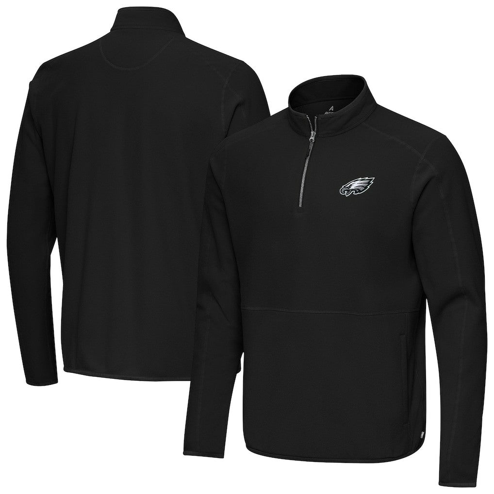 Philadelphia Eagles Antigua Step Up Quarter-Zip Pullover | NFL Hot