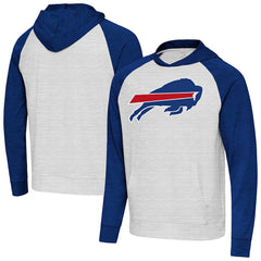 Buffalo Bills Antigua Urgent Raglan Pullover Hoodie | NFL Hot