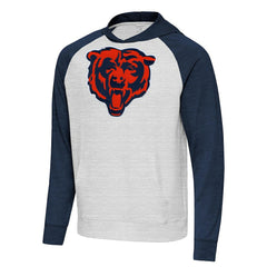 Chicago Bears Antigua Urgent Raglan Pullover Hoodie | NFL On sale