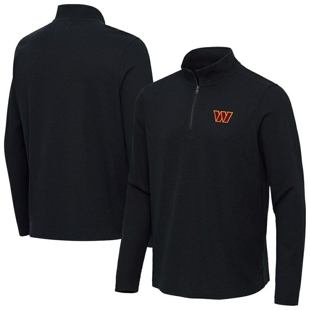 Washington Commanders Antigua Sync Tri-Blend Quarter-Zip Pullover | NFL Hot
