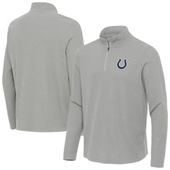 Indianapolis Colts Antigua Sync Tri-Blend Quarter-Zip Pullover | NFL On sale