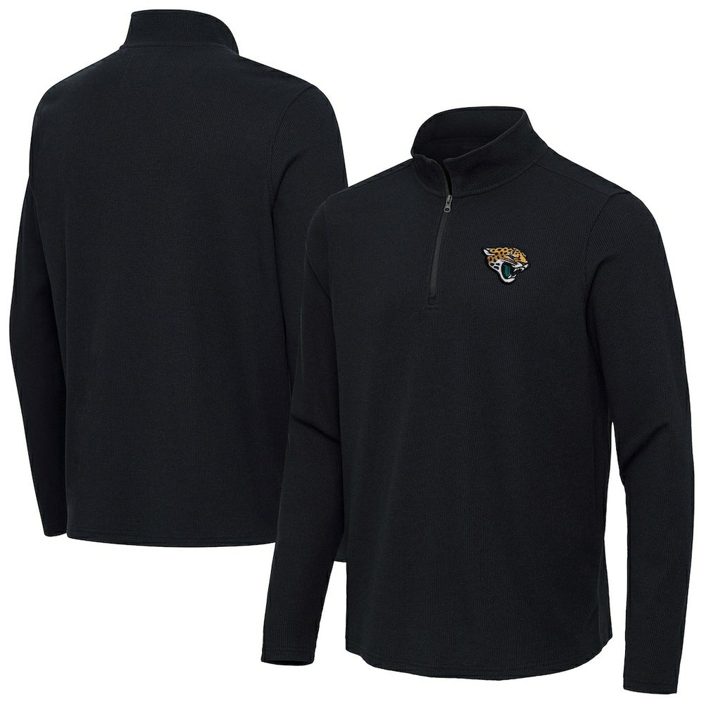 Jacksonville Jaguars Antigua Sync Tri-Blend Quarter-Zip Pullover | NFL On sale
