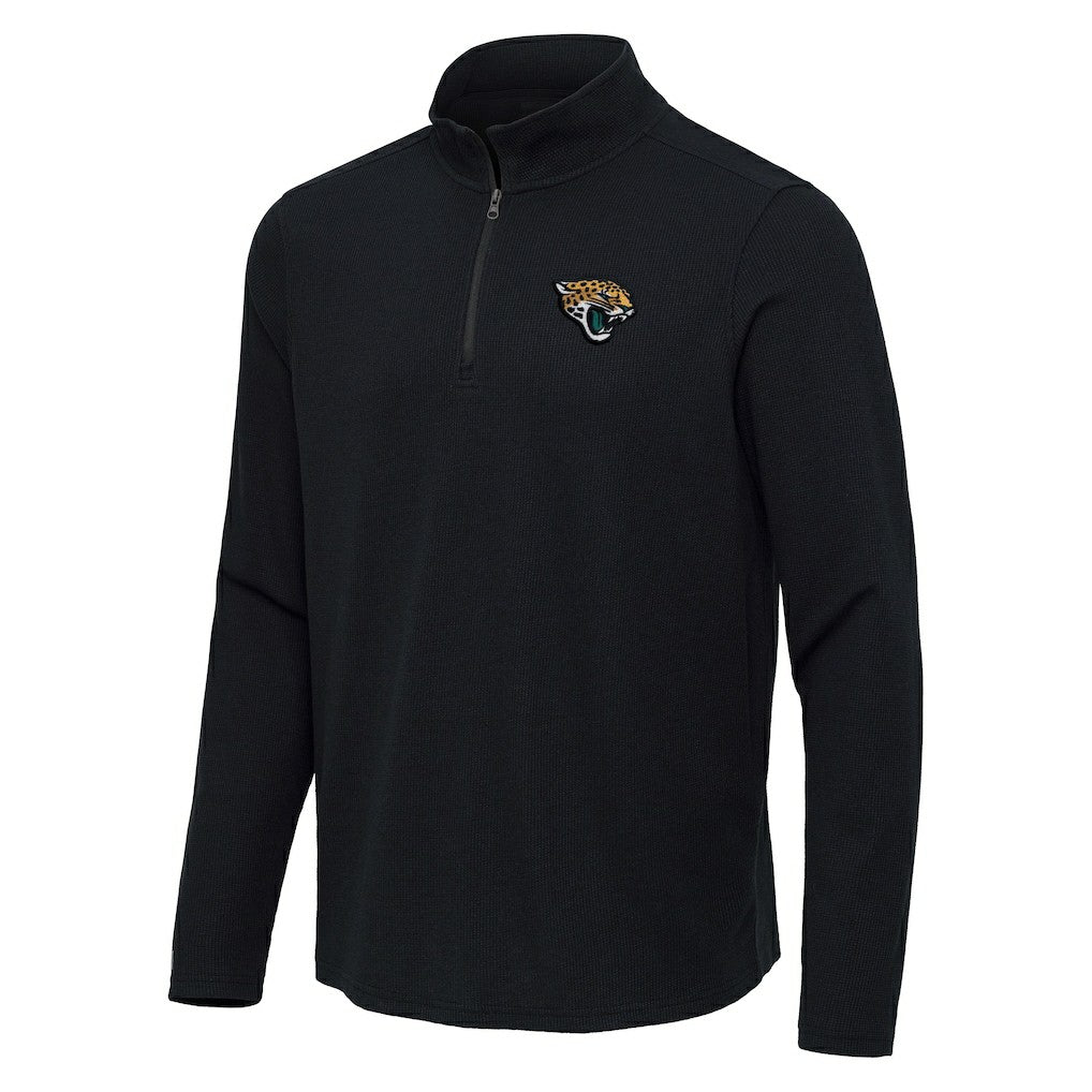 Jacksonville Jaguars Antigua Sync Tri-Blend Quarter-Zip Pullover | NFL On sale