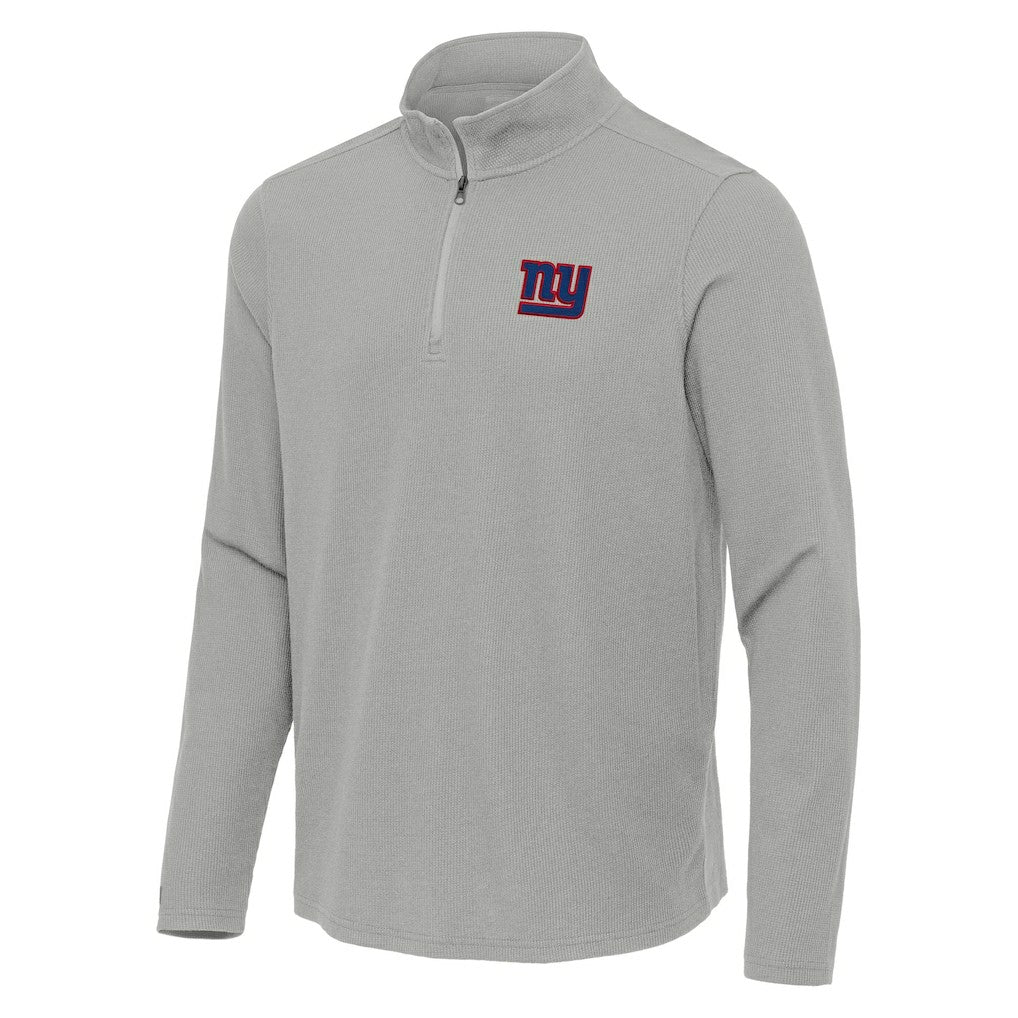 New York Giants Antigua Sync Tri-Blend Quarter-Zip Pullover | NFL Hot