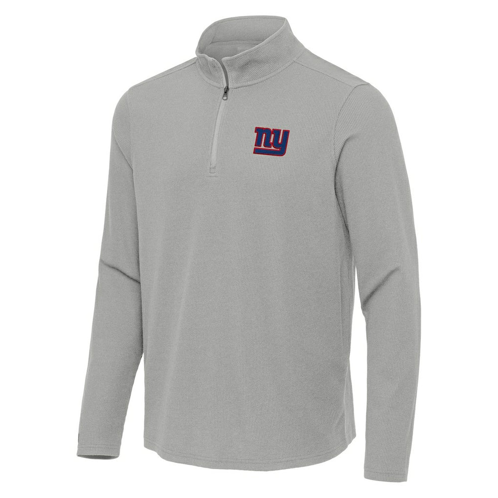 New York Giants Antigua Sync Tri-Blend Quarter-Zip Pullover | NFL Hot