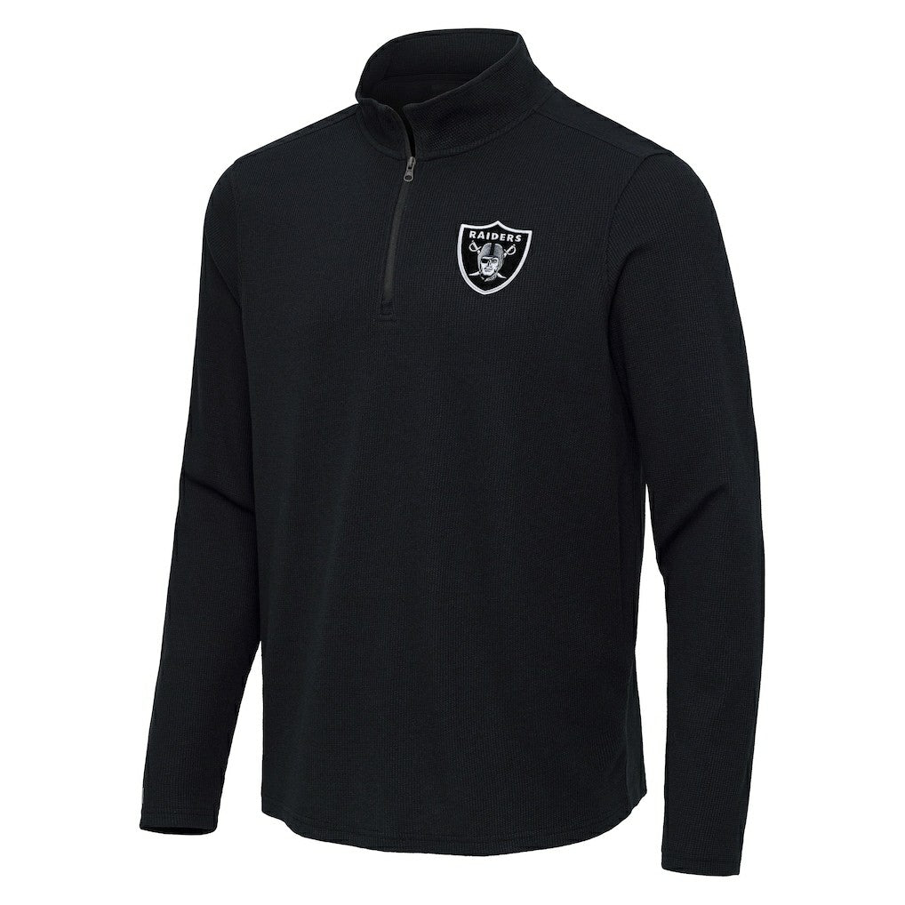 Las Vegas Raiders Antigua Sync Tri-Blend Quarter-Zip Pullover | NFL Near me