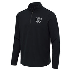 Las Vegas Raiders Antigua Sync Tri-Blend Quarter-Zip Pullover | NFL Near me
