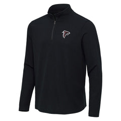 Atlanta Falcons Antigua Sync Tri-Blend Quarter-Zip Pullover | NFL Outlet