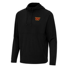 Washington Commanders Antigua Connected Quarter-Zip Pullover Hoodie | NFL Discount