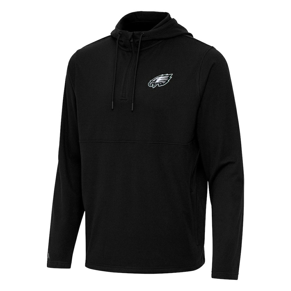 Philadelphia Eagles Antigua Connected Quarter-Zip Pullover Hoodie | NFL Sale
