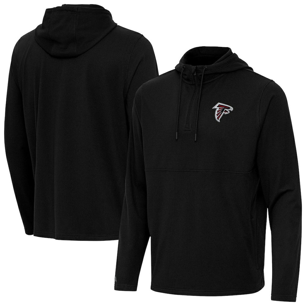 Atlanta Falcons Antigua Connected Quarter-Zip Pullover Hoodie | NFL Hot