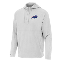Buffalo Bills Antigua Connected Quarter-Zip Pullover Hoodie | NFL Hot