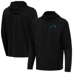 Carolina Panthers Antigua Connected Quarter-Zip Pullover Hoodie | NFL Sale