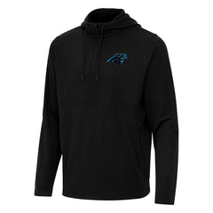 Carolina Panthers Antigua Connected Quarter-Zip Pullover Hoodie | NFL Sale
