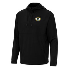 Green Bay Packers Antigua Connected Quarter-Zip Pullover Hoodie | NFL Hot