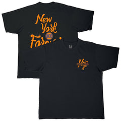 Black New York Knicks Stadium Essentials Unisex Oversized Forever NYC T-Shirt | NBA