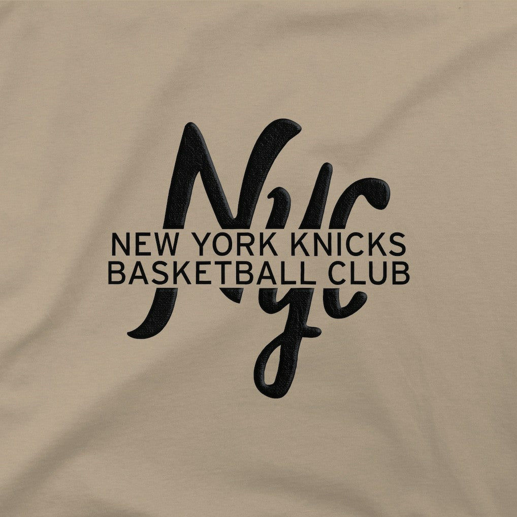 Tan New York Knicks Stadium Essentials Oversized Forever T-Shirt | NBA
