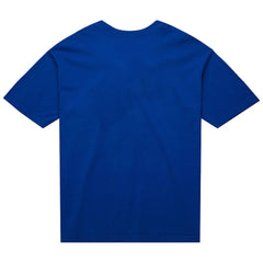 Blue New York Knicks Unisex Hardwood Classics MVP Logo T-Shirt | NBA