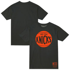 Heather Charcoal New York Knicks Unisex Hardwood Classics MVP Logo T-Shirt | NBA