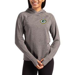 Green Bay Packers Cutter & Buck Women's Primary Logo Adapt Knit Recycled Raglan Pullover Hoodie | NFL Online