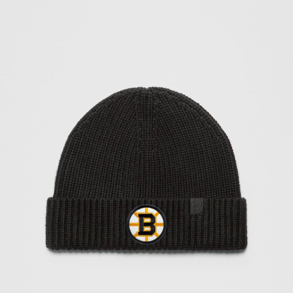 Boston Bruins lululemon Unisex Close-Fit Wool-Blend Ribbed Beanie -  NHL