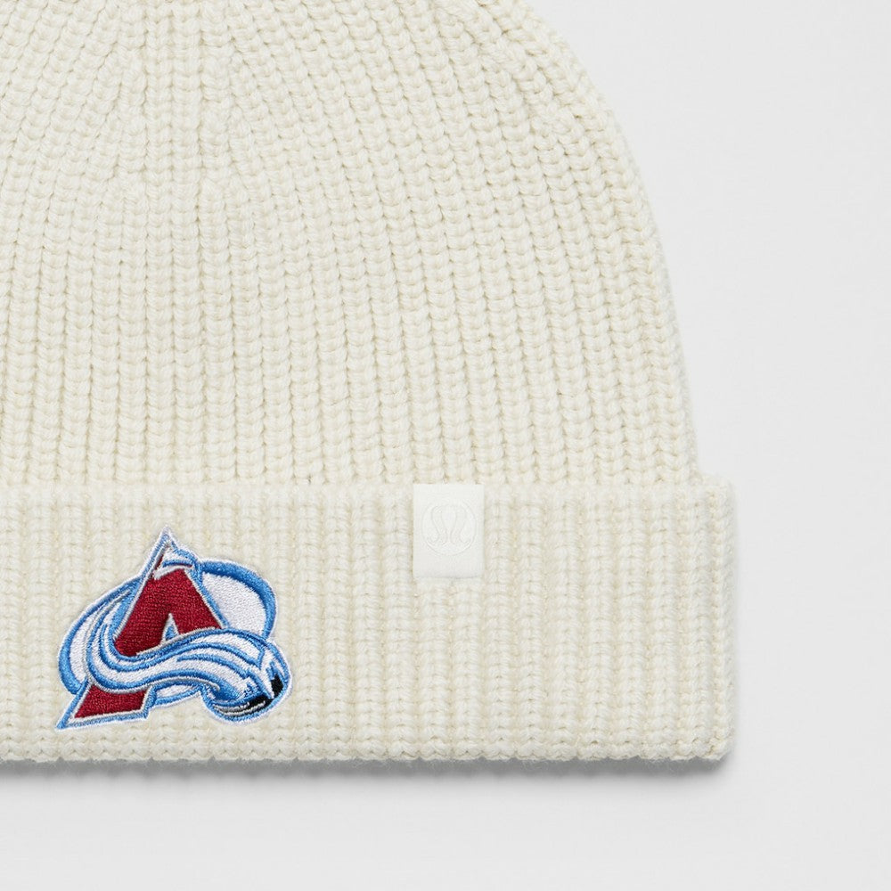 Colorado Avalanche lululemon Unisex Close-Fit Wool-Blend Ribbed Beanie -  NHL