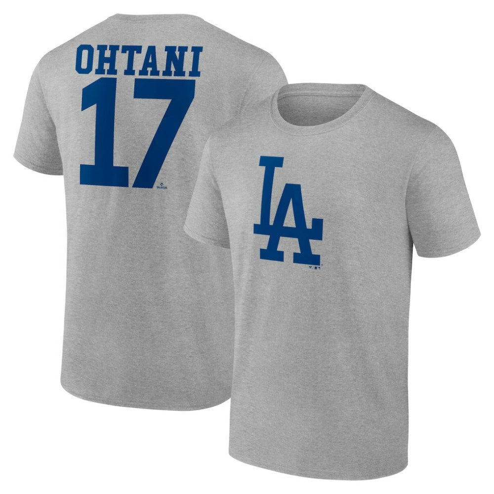 Shohei Ohtani Los Angeles Dodgers Player Name & Number T-Shirt - MLB T-shirts