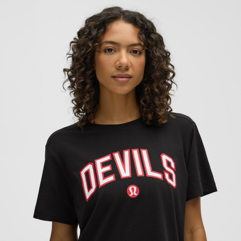 New Jersey Devils lululemon Women's All Yours Organic Cotton T-Shirt -  NHL T-shirts