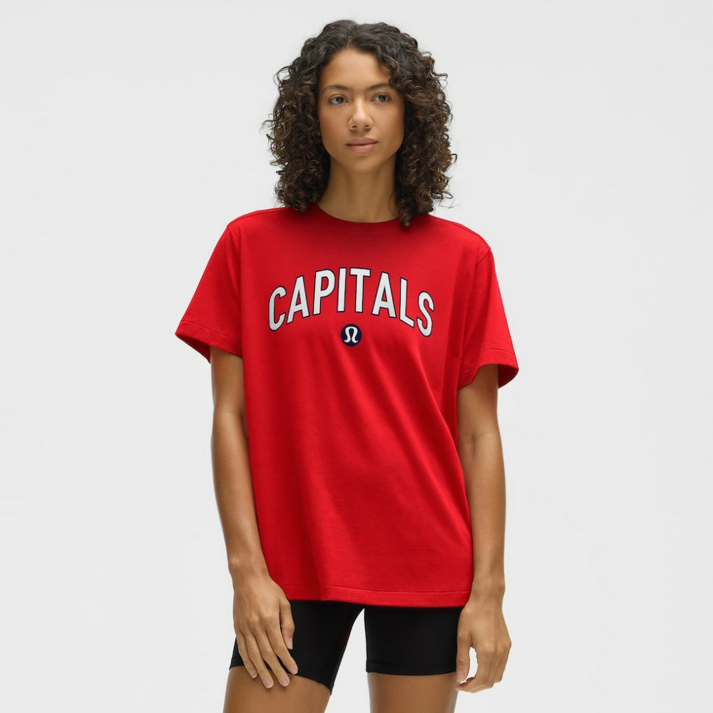 Washington Capitals lululemon Women's All Yours Organic Cotton T-Shirt -  NHL T-shirts