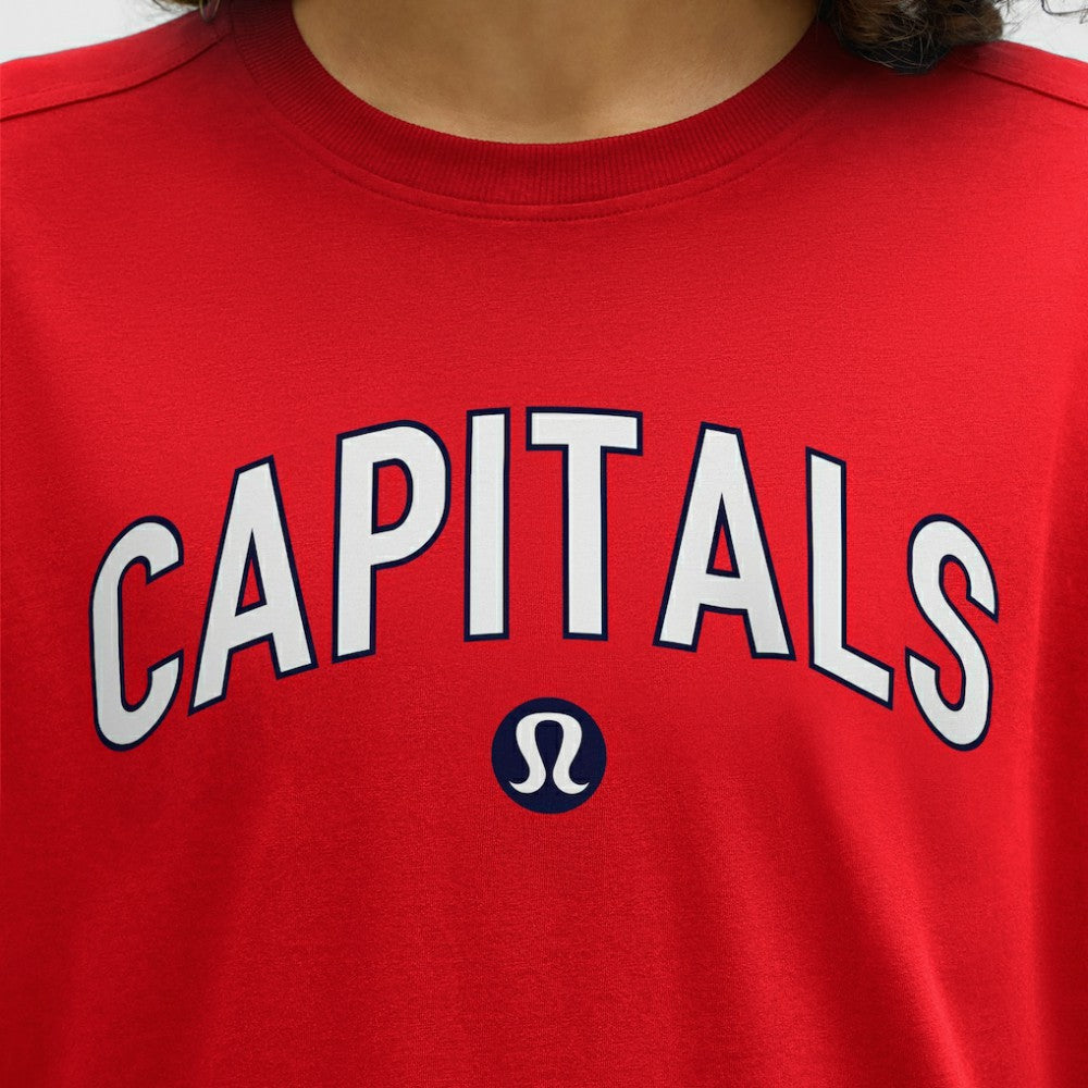 Washington Capitals lululemon Women's All Yours Organic Cotton T-Shirt -  NHL T-shirts
