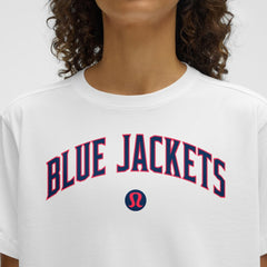 Columbus Blue Jackets lululemon Women's All Yours Organic Cotton T-Shirt -  NHL T-shirts