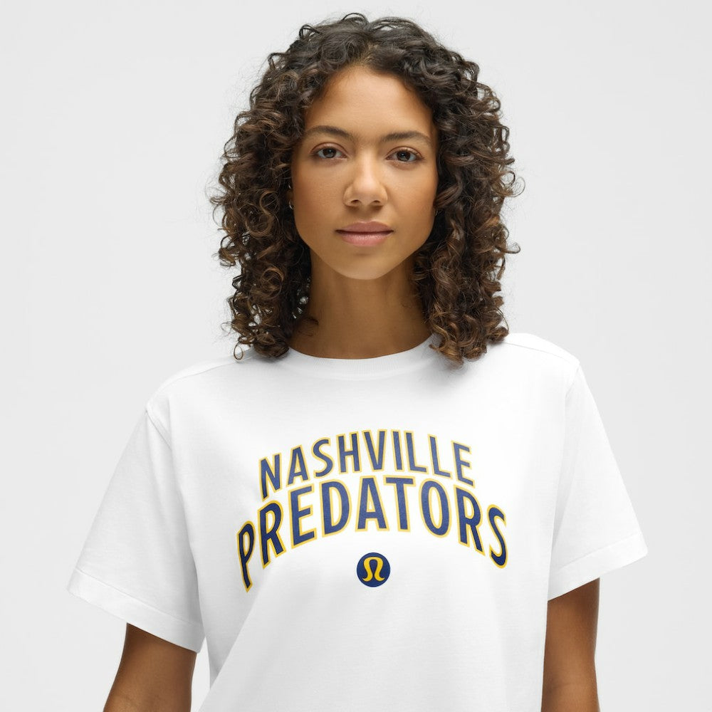 Nashville Predators lululemon Women's All Yours Organic Cotton T-Shirt -  NHL T-shirts