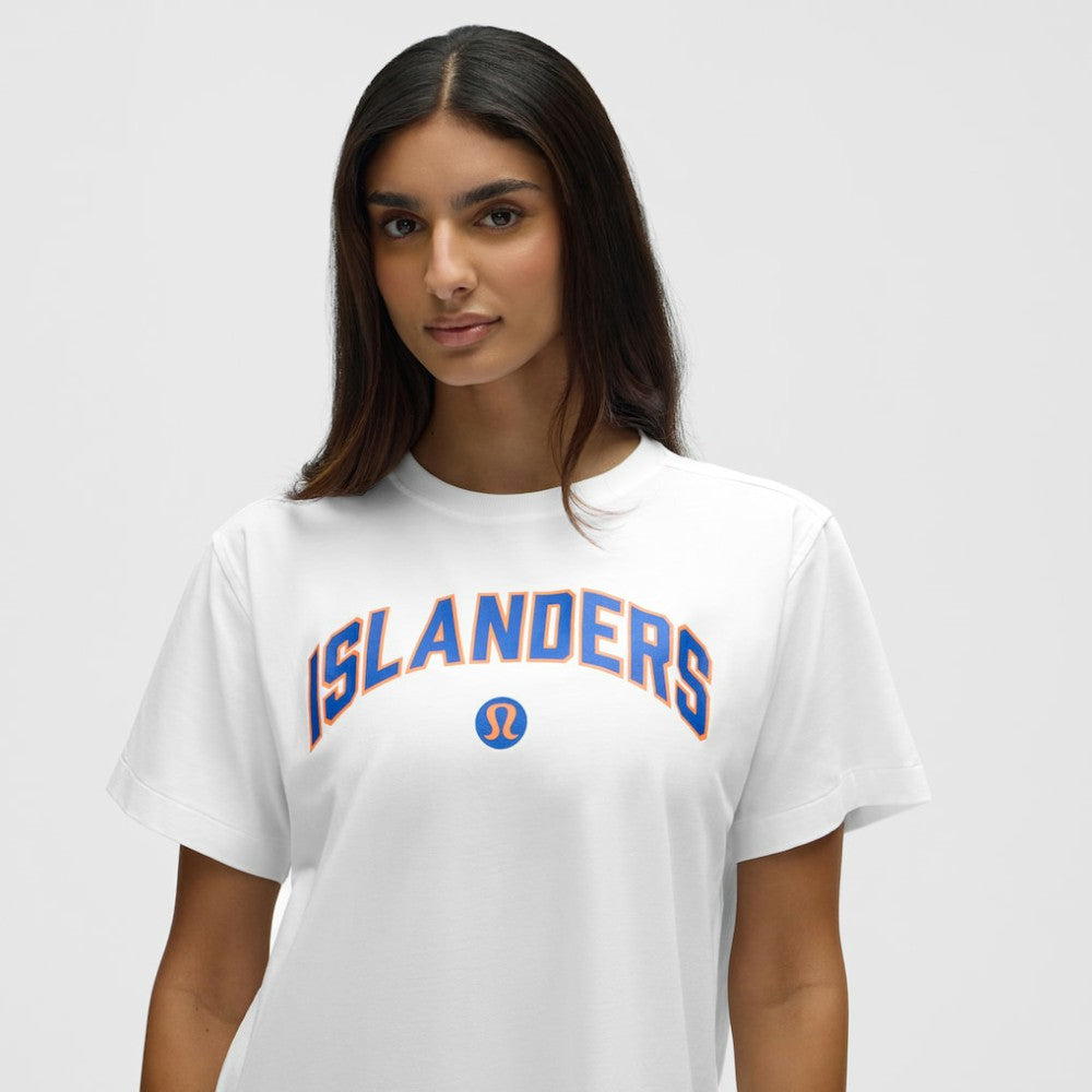 New York Islanders lululemon Women's All Yours Organic Cotton T-Shirt -  NHL T-shirts