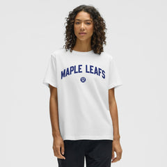 Toronto Maple Leafs lululemon Women's All Yours Organic Cotton T-Shirt -  NHL T-shirts