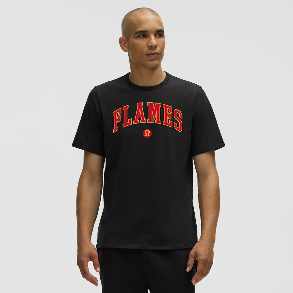 Calgary Flames lululemon Organic Cotton Classic-Fit T-Shirt -  NHL T-shirts