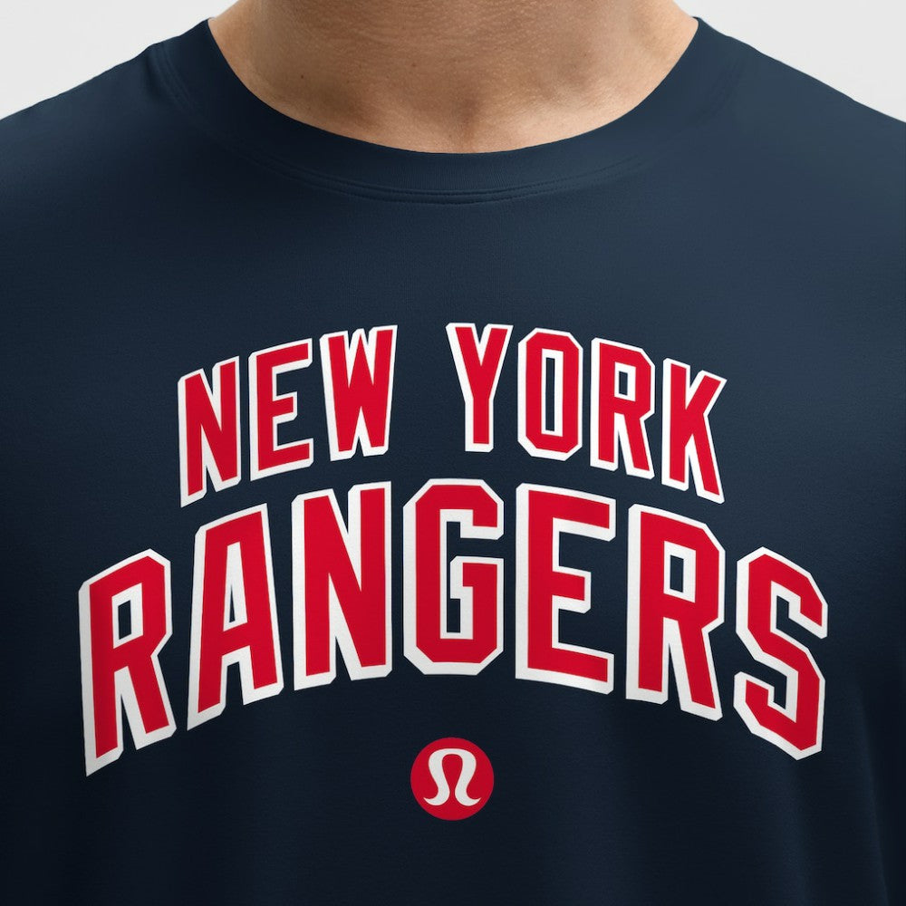 New York Rangers lululemon Organic Cotton Classic-Fit T-Shirt -  NHL T-shirts