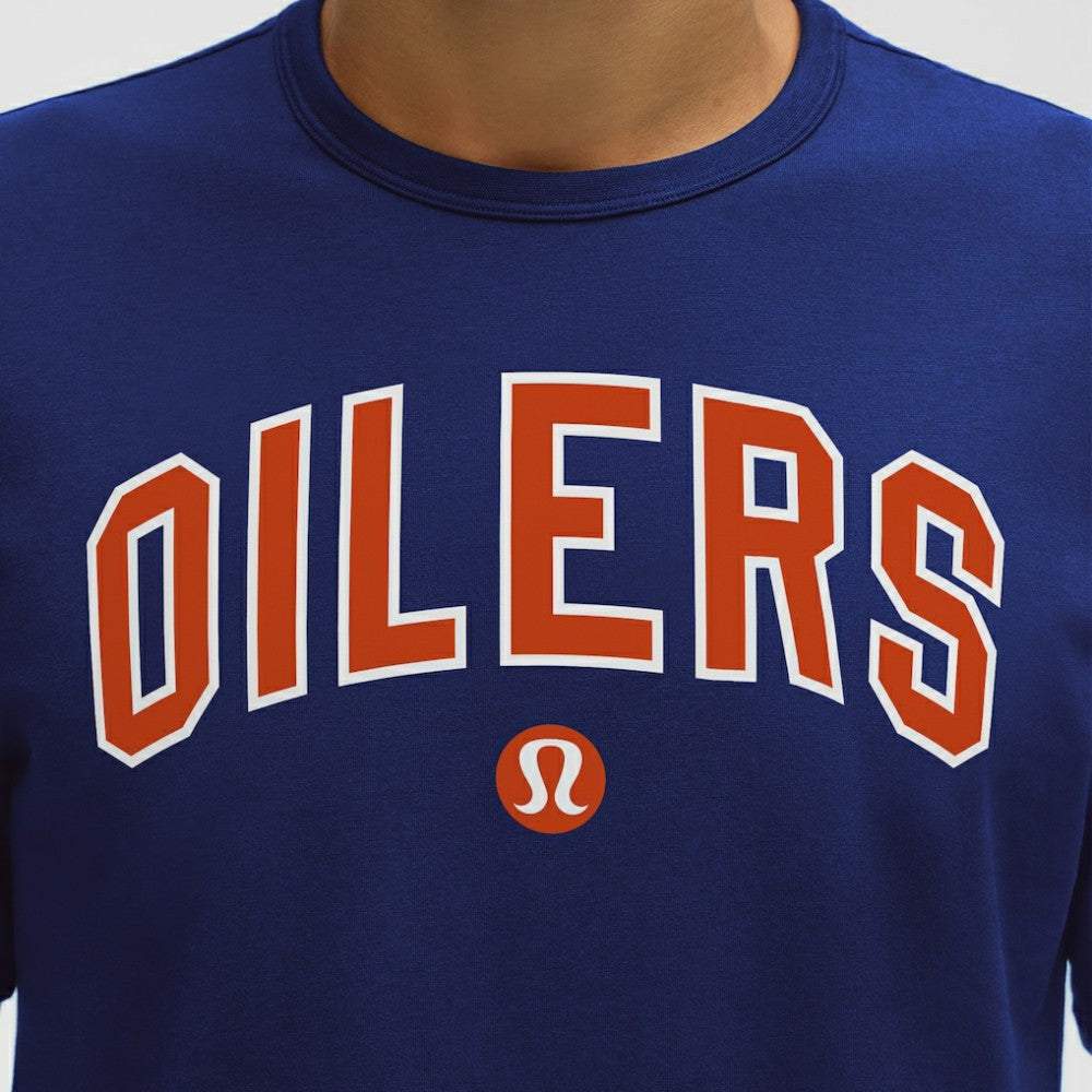 Edmonton Oilers lululemon Organic Cotton Classic-Fit T-Shirt -  NHL T-shirts