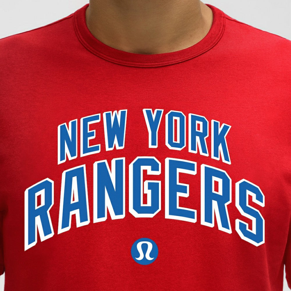 New York Rangers lululemon Organic Cotton Classic-Fit T-Shirt -  NHL T-shirts