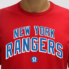 New York Rangers lululemon Organic Cotton Classic-Fit T-Shirt -  NHL T-shirts