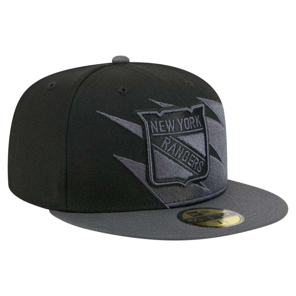 New York Rangers New Era Spikes 59FIFTY Fitted Hat -  NHL Hats