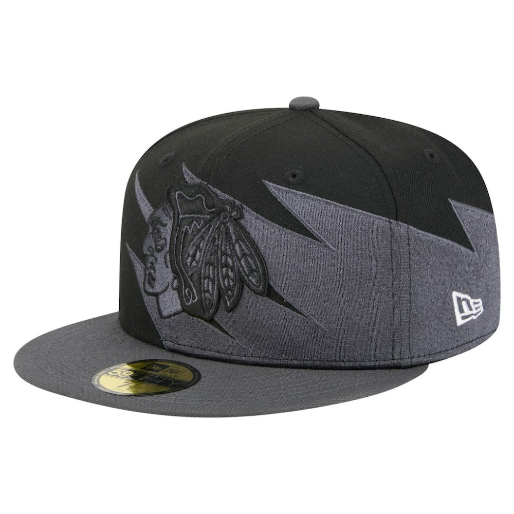 Chicago Blackhawks New Era Spikes 59FIFTY Fitted Hat -  NHL Hats